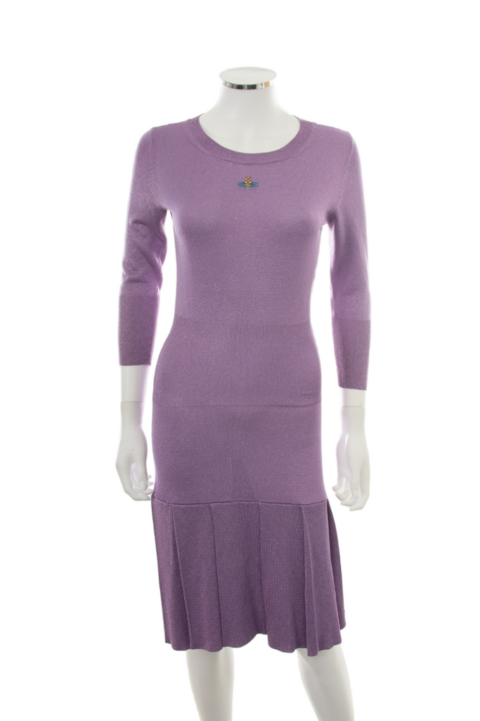 Vivienne Westwood Long Sleeve Orb Dress - irvrsbl