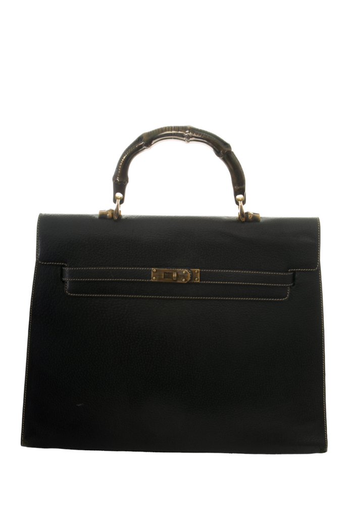 Moschino Leather Briefcase - irvrsbl