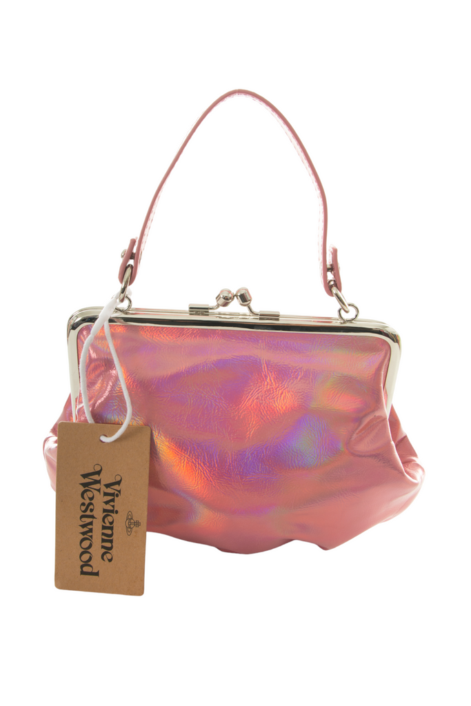 Vivienne Westwood Iridescent Mini Orb Bag - irvrsbl