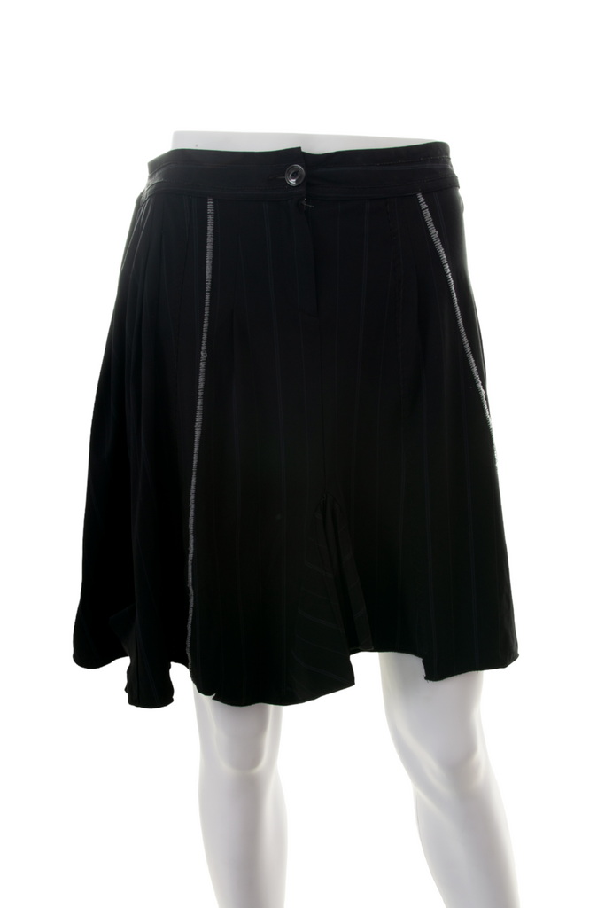 Marithe Francois Girbaud Pinstripe Skirt - irvrsbl