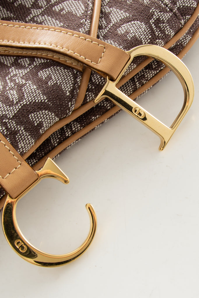 Dior Monogram Saddle Bag - irvrsbl