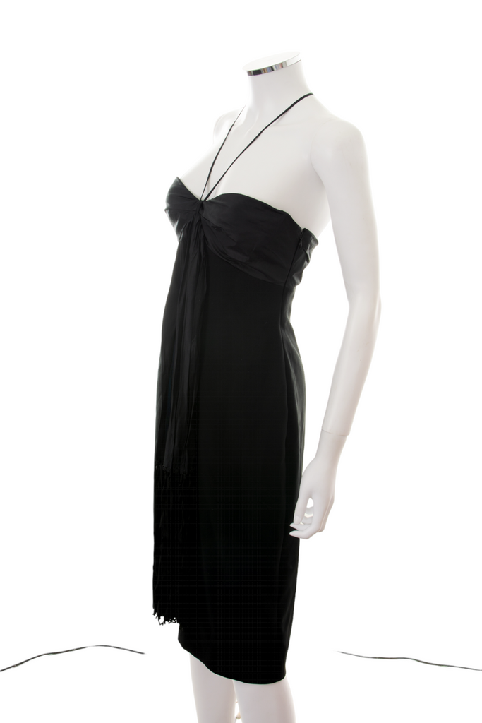 Moschino Black Fringe Dress - irvrsbl