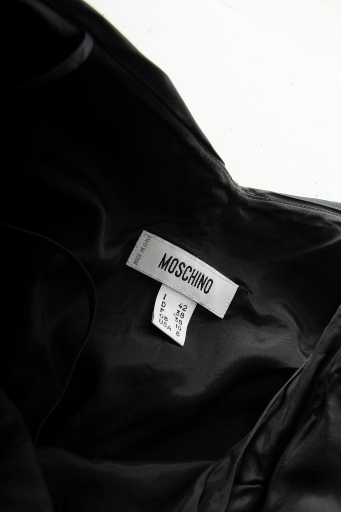Moschino Black Fringe Dress - irvrsbl