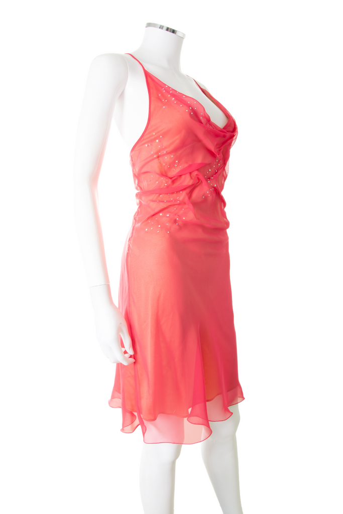 Versace Wet Look Sequin Dress - irvrsbl