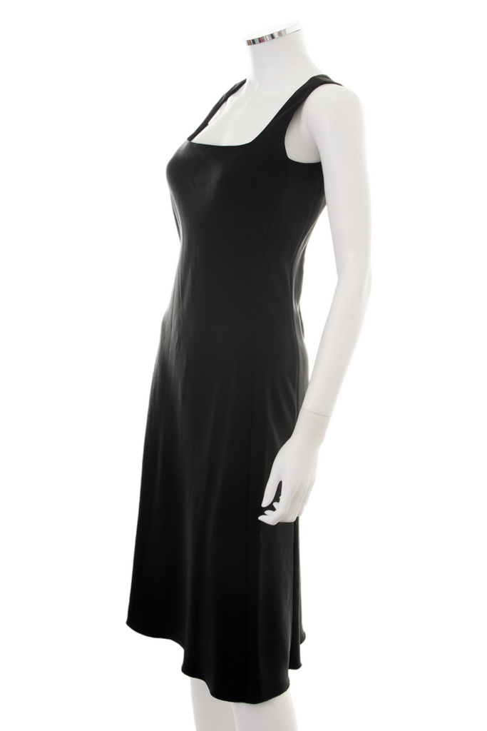 Blumarine Black Dress with Mesh Window - irvrsbl