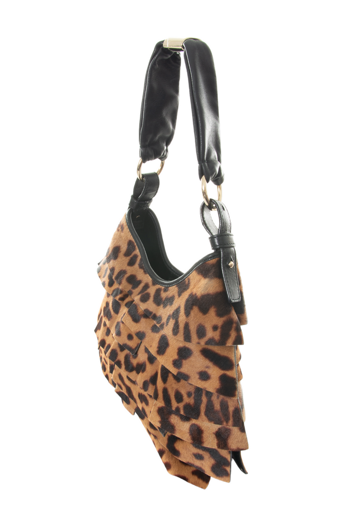 Yves Saint Laurent Saint Tropez Leopard Bag - irvrsbl