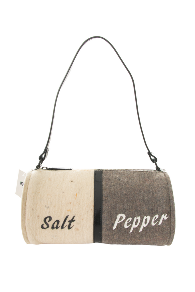 Moschino Salt and Pepper Bag - irvrsbl