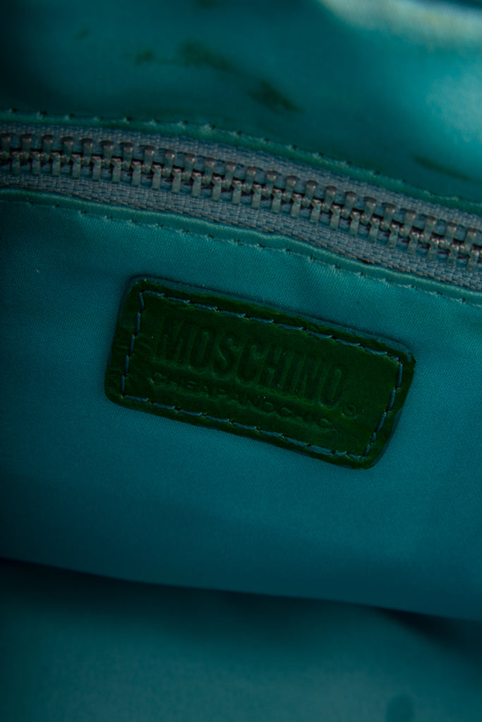 Moschino Patent Ruffle Bag - irvrsbl
