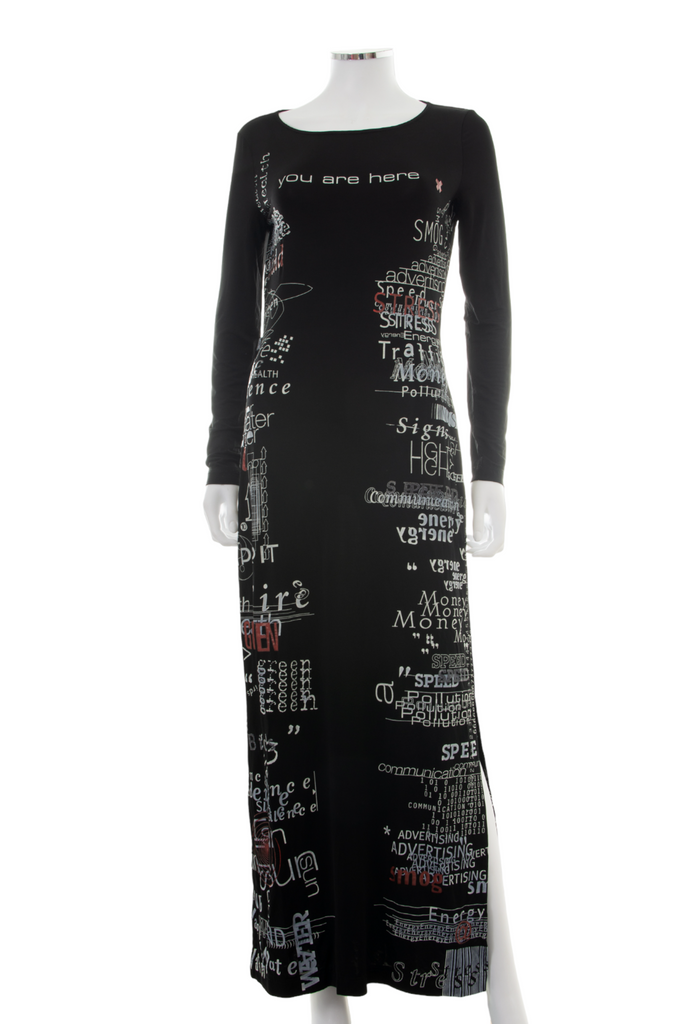 Moschino Y2K Printed Dress - irvrsbl