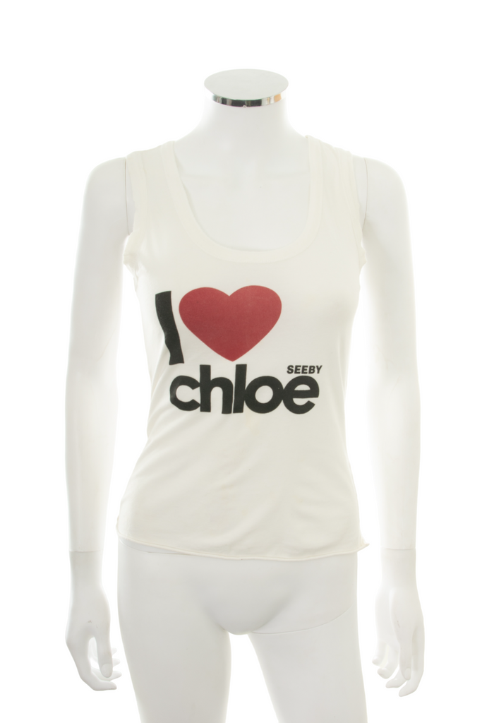 Chloe I Love Chloe Tank - irvrsbl