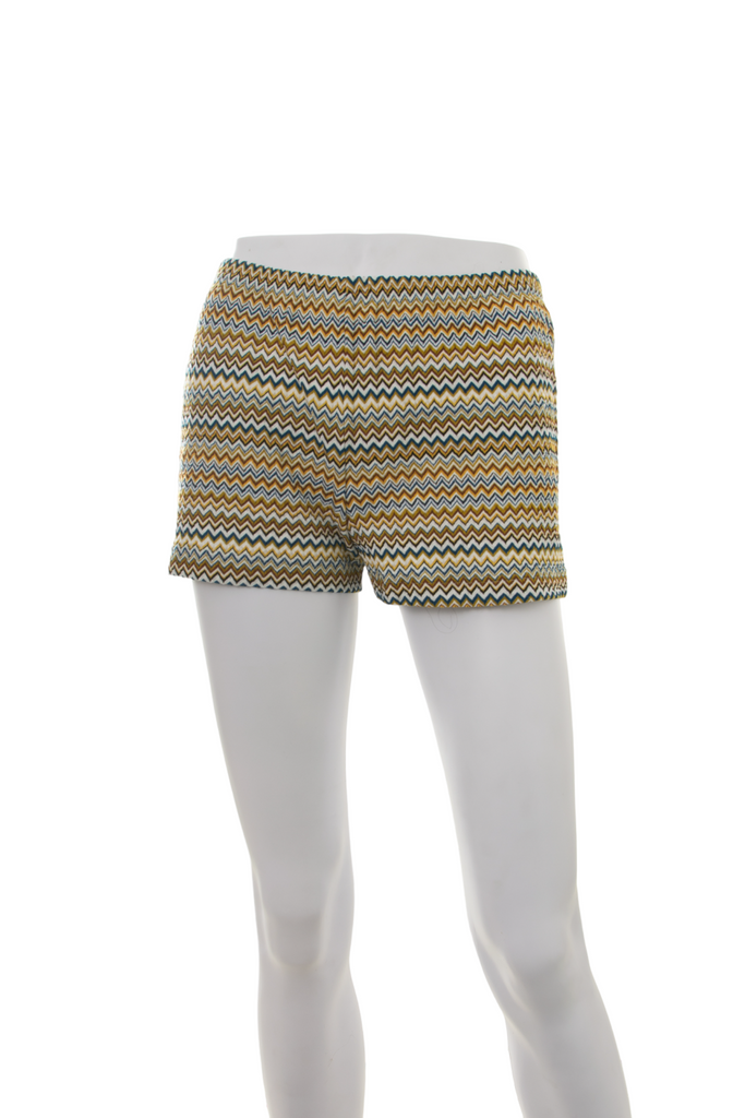 Missoni Zig Zag Knit Shorts - irvrsbl
