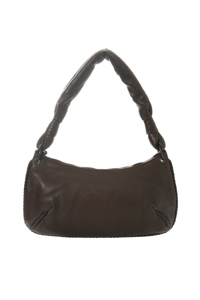 Bottega Veneta Brown Leather Handbag - irvrsbl