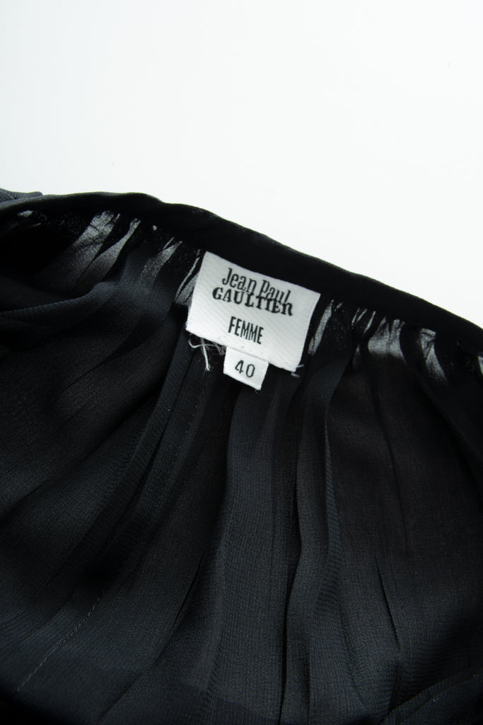 Jean Paul Gaultier Sheer Ruffle Skirt - irvrsbl