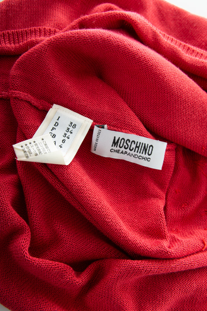 Moschino One Shoulder Sequin Top - irvrsbl