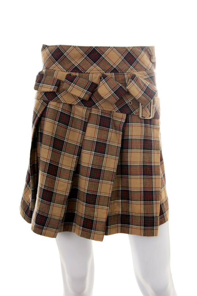 Vivienne Westwood Check Mini Skirt - irvrsbl