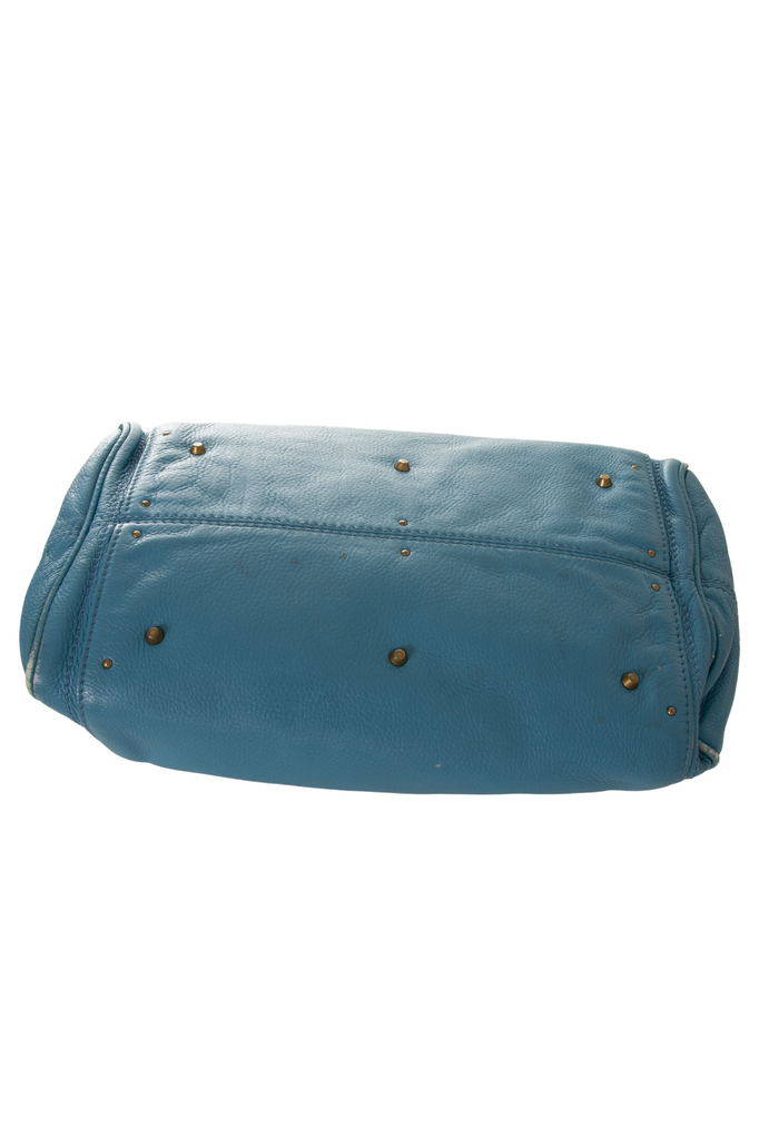 Chloe Paddington Bag in Blue - irvrsbl