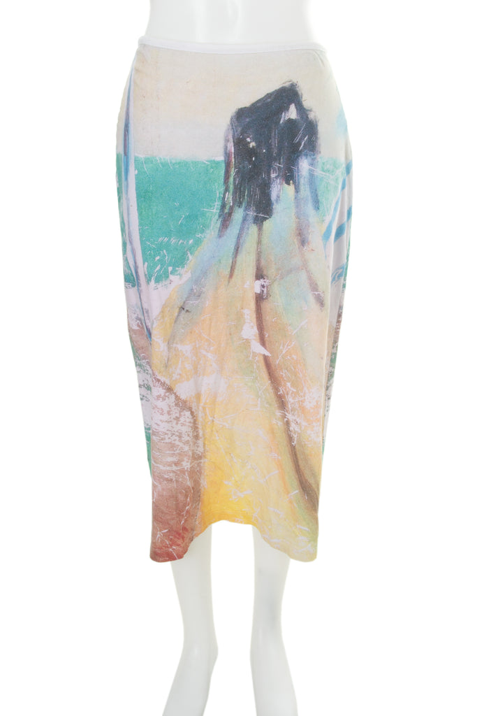 Sonia Rykiel Abstract Print Skirt - irvrsbl