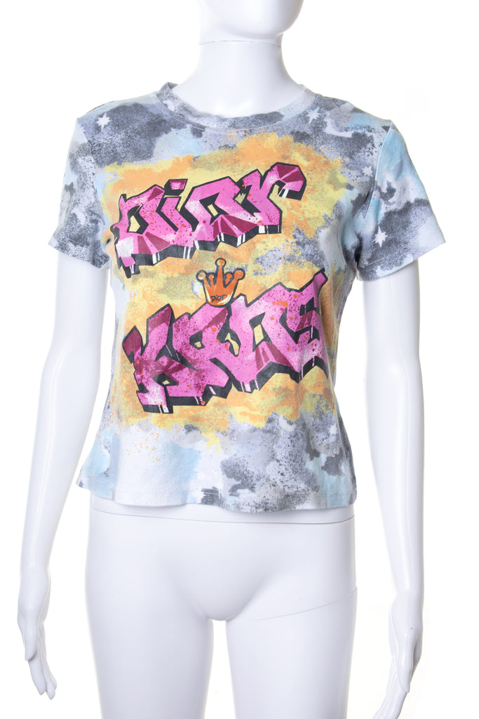 Christian Dior Kaos Graffiti Tshirt - irvrsbl