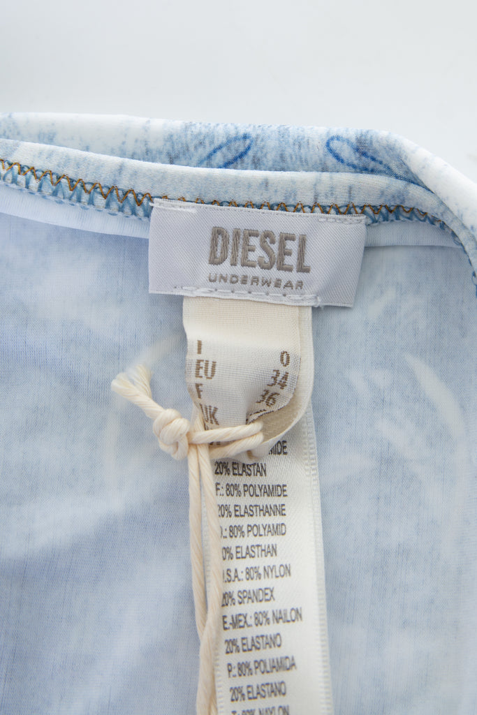 Diesel Denim Print Bikini - irvrsbl