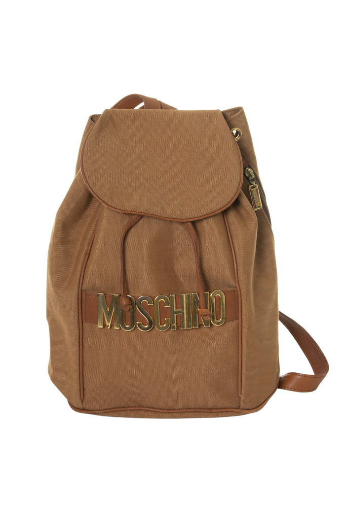 Moschino Canvas Backpack - irvrsbl