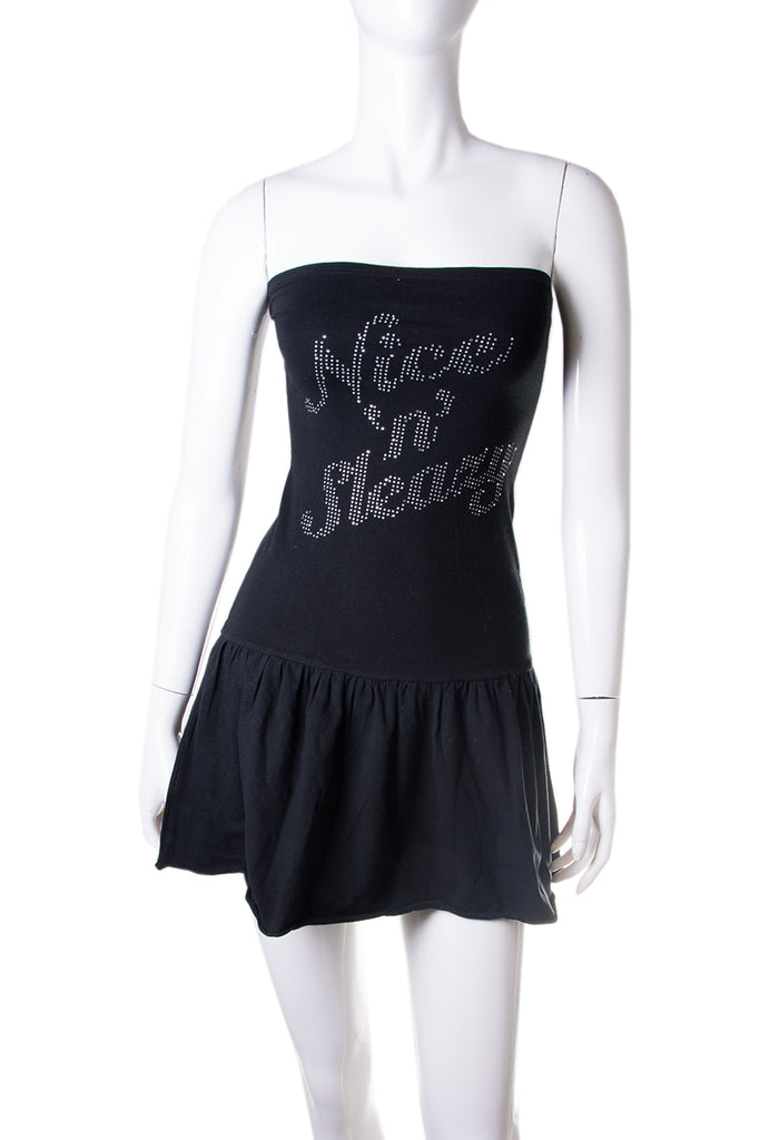 Hysteric Glamour 'Nice 'n' Sleazy' Tube Dress - irvrsbl