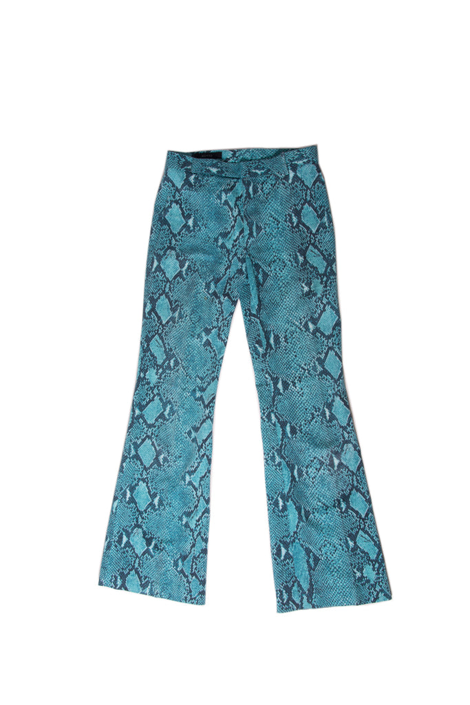 Gucci Tom Ford Python Print Pants - irvrsbl
