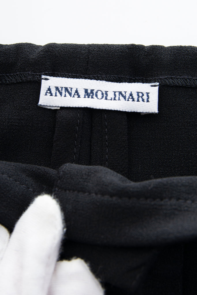 Anna Molinari Off the Shoulder Fur Jacket - irvrsbl