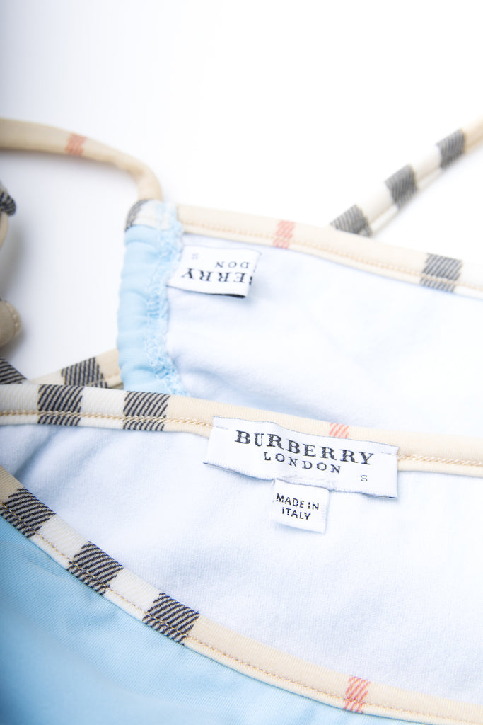 Burberry Baby Blue Bikini - irvrsbl