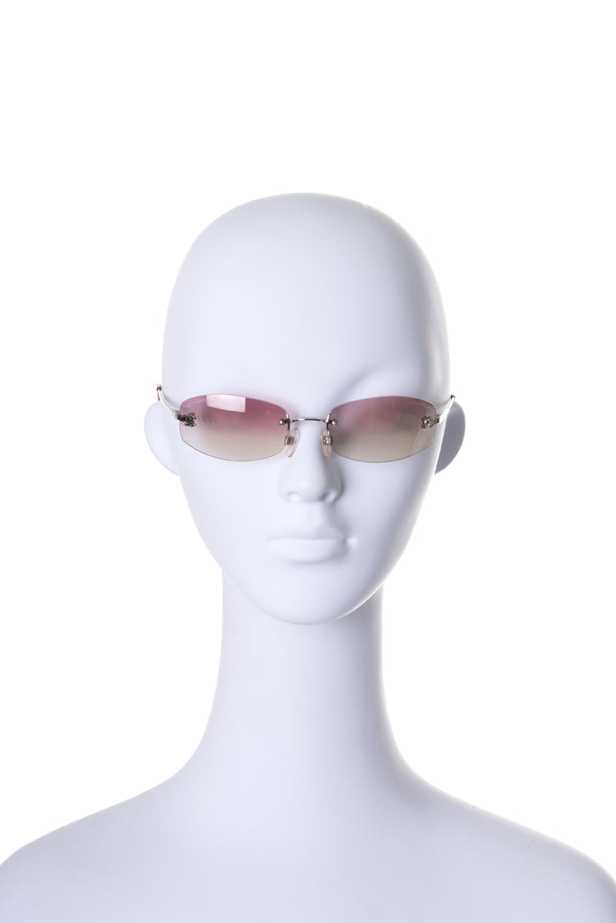 Chanel Rimless Ombre CC Sunglasses - irvrsbl