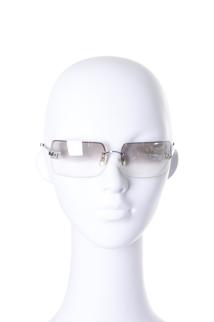 Chanel 4092 B Crystal Sunglasses - irvrsbl