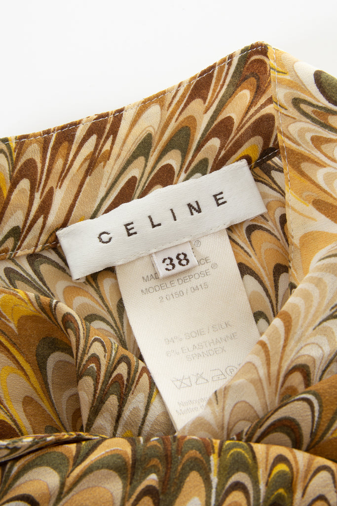 Celine Silk Shirt - irvrsbl