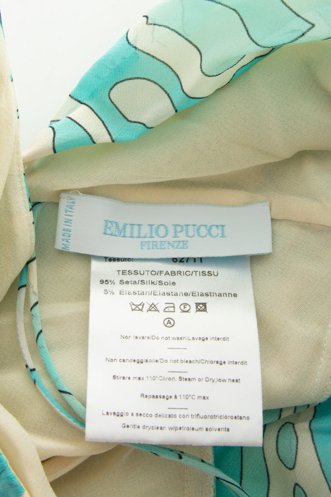 Emilio Pucci Printed Silk Top - irvrsbl