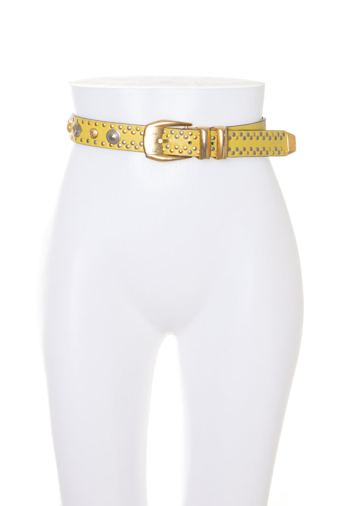 Versace Studded Belt - irvrsbl