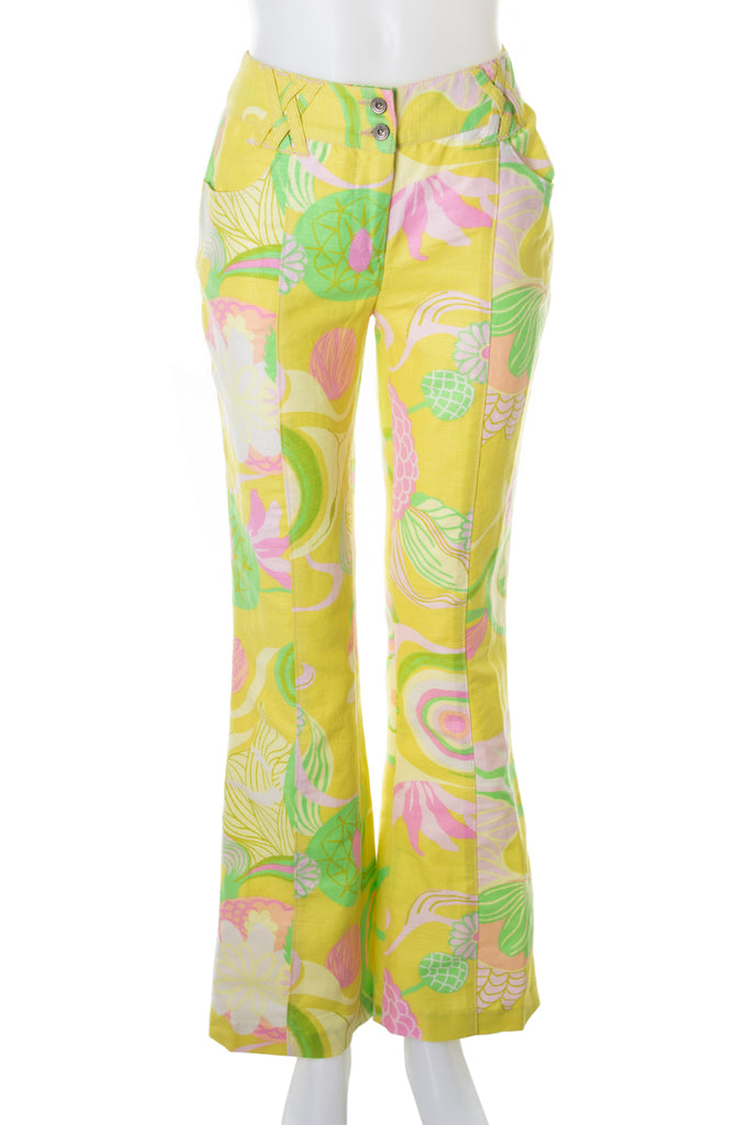 Dolce and Gabbana Neon Floral Pants - irvrsbl