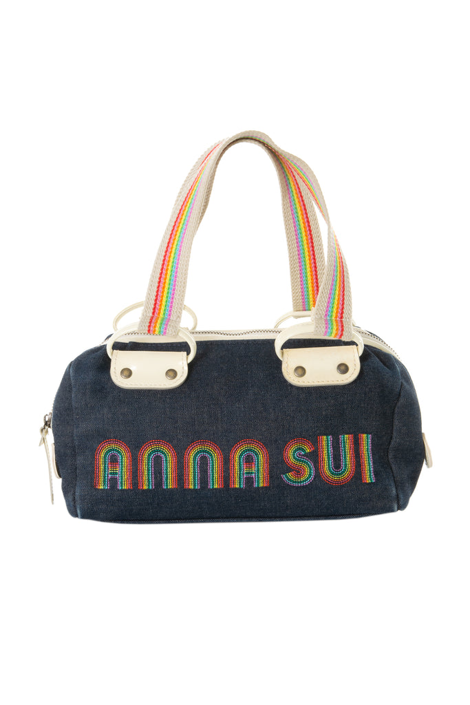 Anna Sui Denim Handbag - irvrsbl
