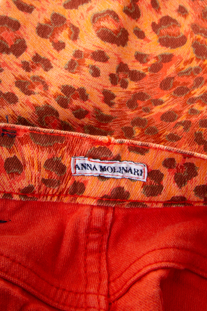 Anna Molinari Animal Print Jeans - irvrsbl