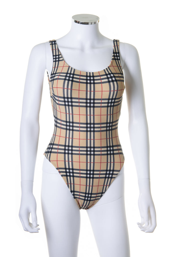 Burberry Nova Check Swimsuit - irvrsbl