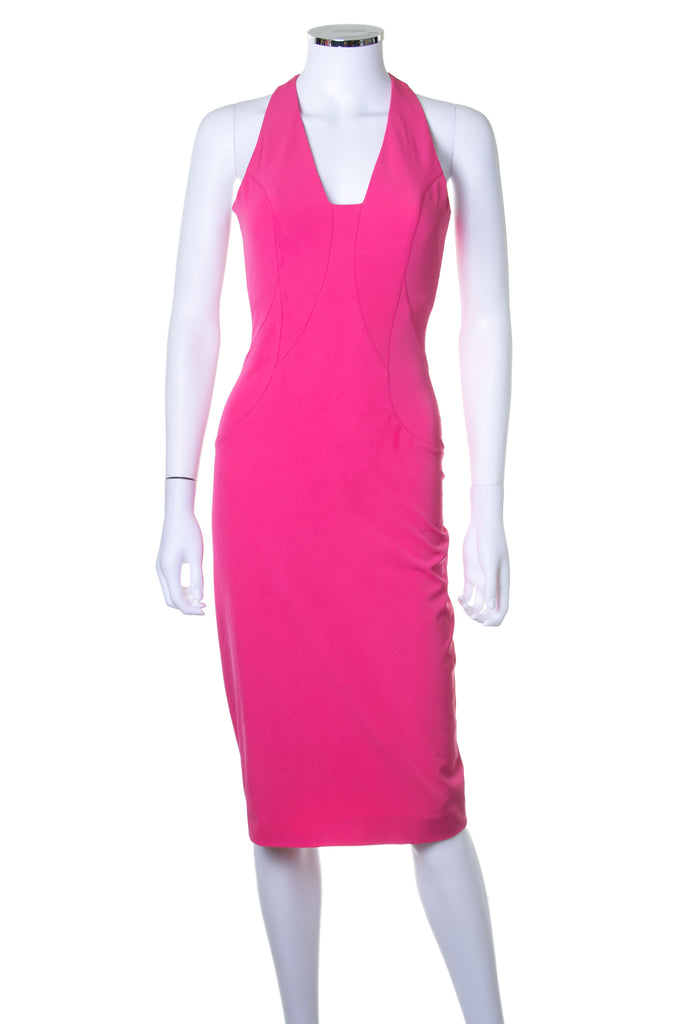 Versace Pink Cutout Dress - irvrsbl