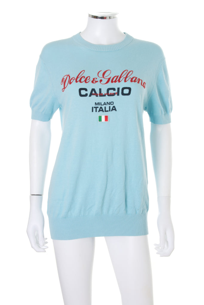 Dolce and Gabbana Italia Knit Top - irvrsbl