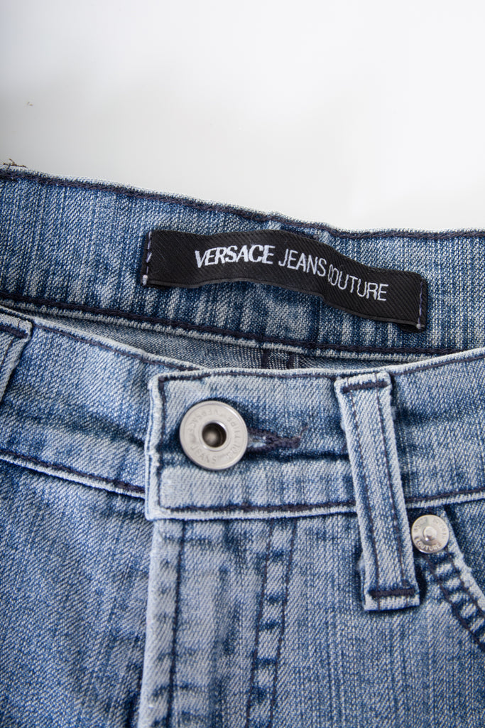 Versace Heart Low Rise Jeans - irvrsbl