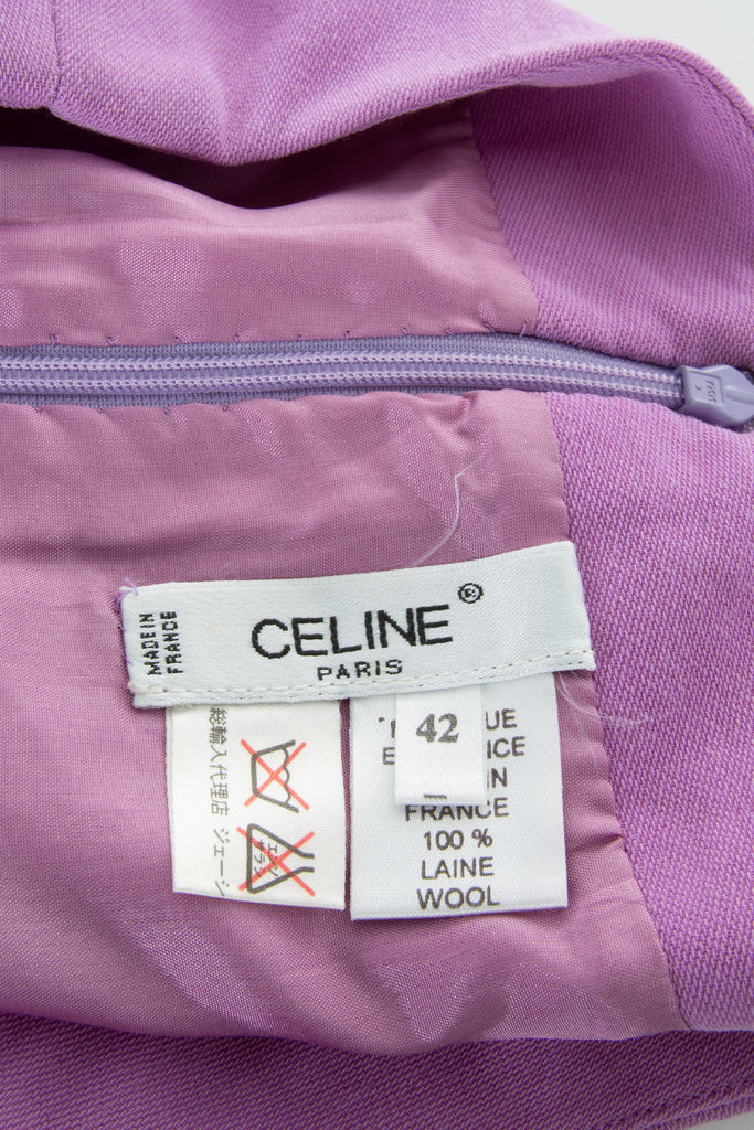 Celine Logo Skirt - irvrsbl