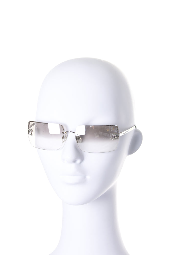 Chanel 4092 B Crystal Sunglasses - irvrsbl