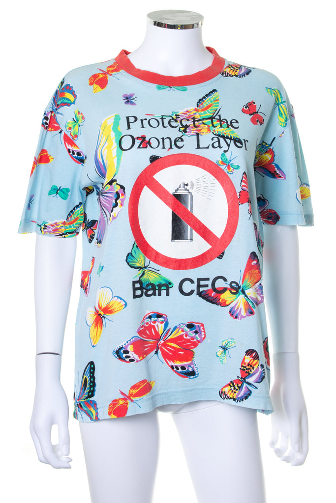 Moschino Protect the Ozone Layer Tshirt - irvrsbl