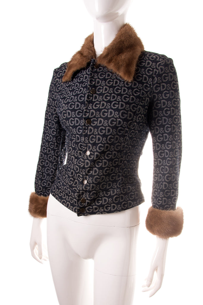 Dolce and Gabbana Fur Trim Jacket - irvrsbl