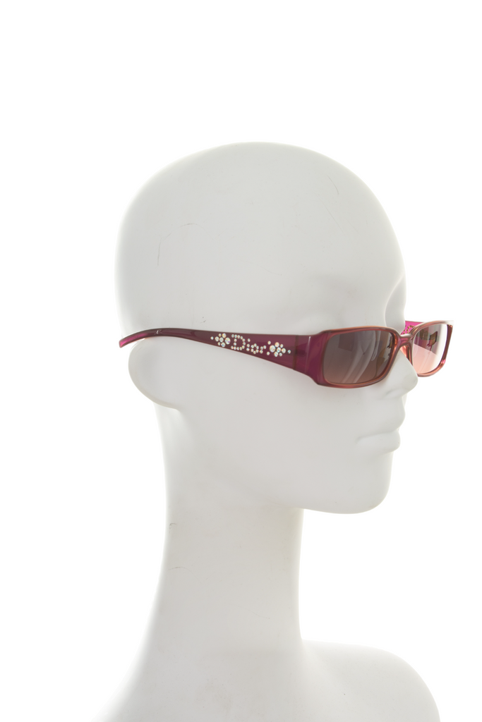 Dior 52 15 125 Rhinestone Sunglasses - irvrsbl
