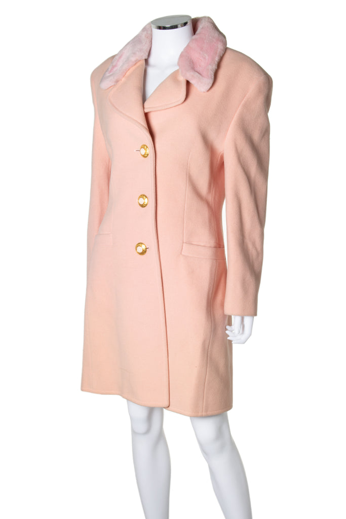 Versace Pink Coat - irvrsbl