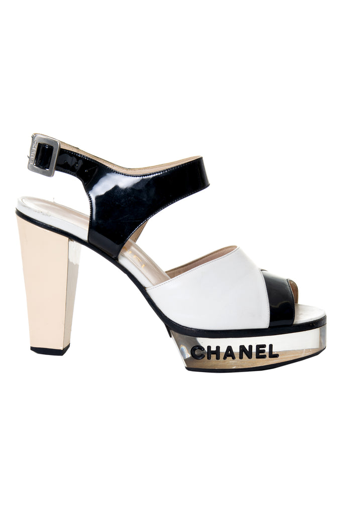 Chanel Clear Bottom Heels - irvrsbl