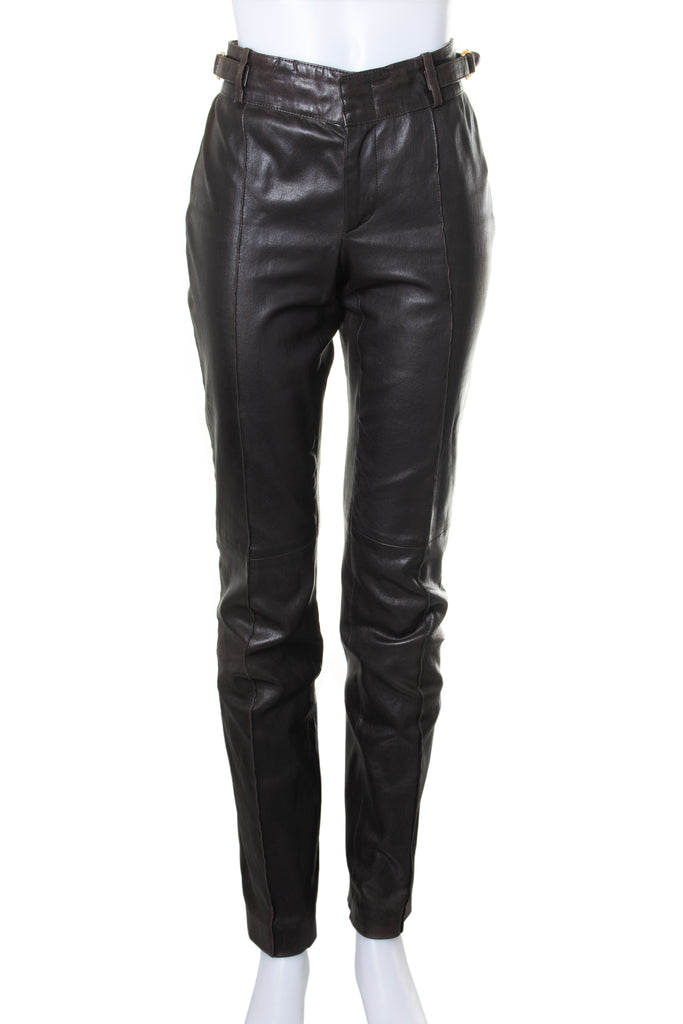 Gucci Leather Pants - irvrsbl