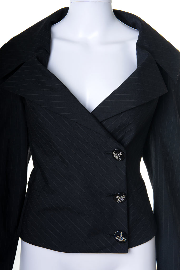 Vivienne Westwood Pinstripe Blazer Jacket - irvrsbl