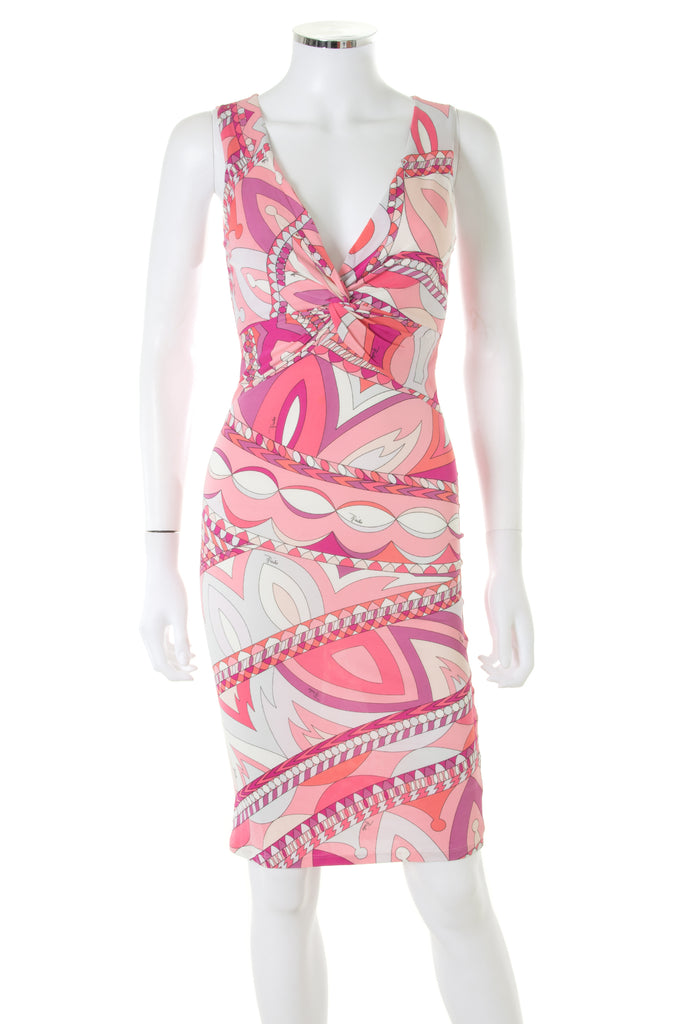 Emilio Pucci Pink Printed Dress - irvrsbl